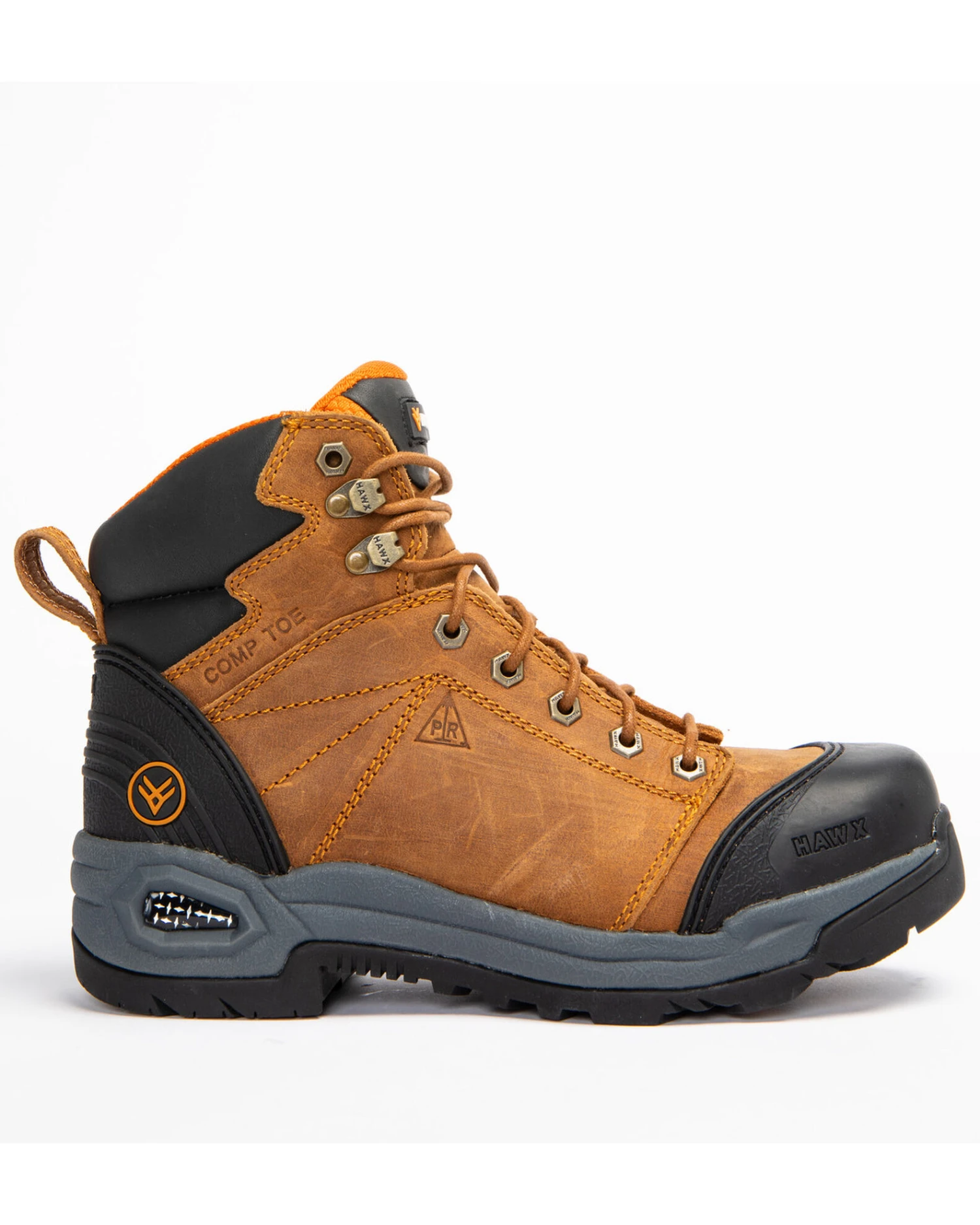 Hawx Men's Lace To Toe Hiker Boots - Round Toe - Image 4