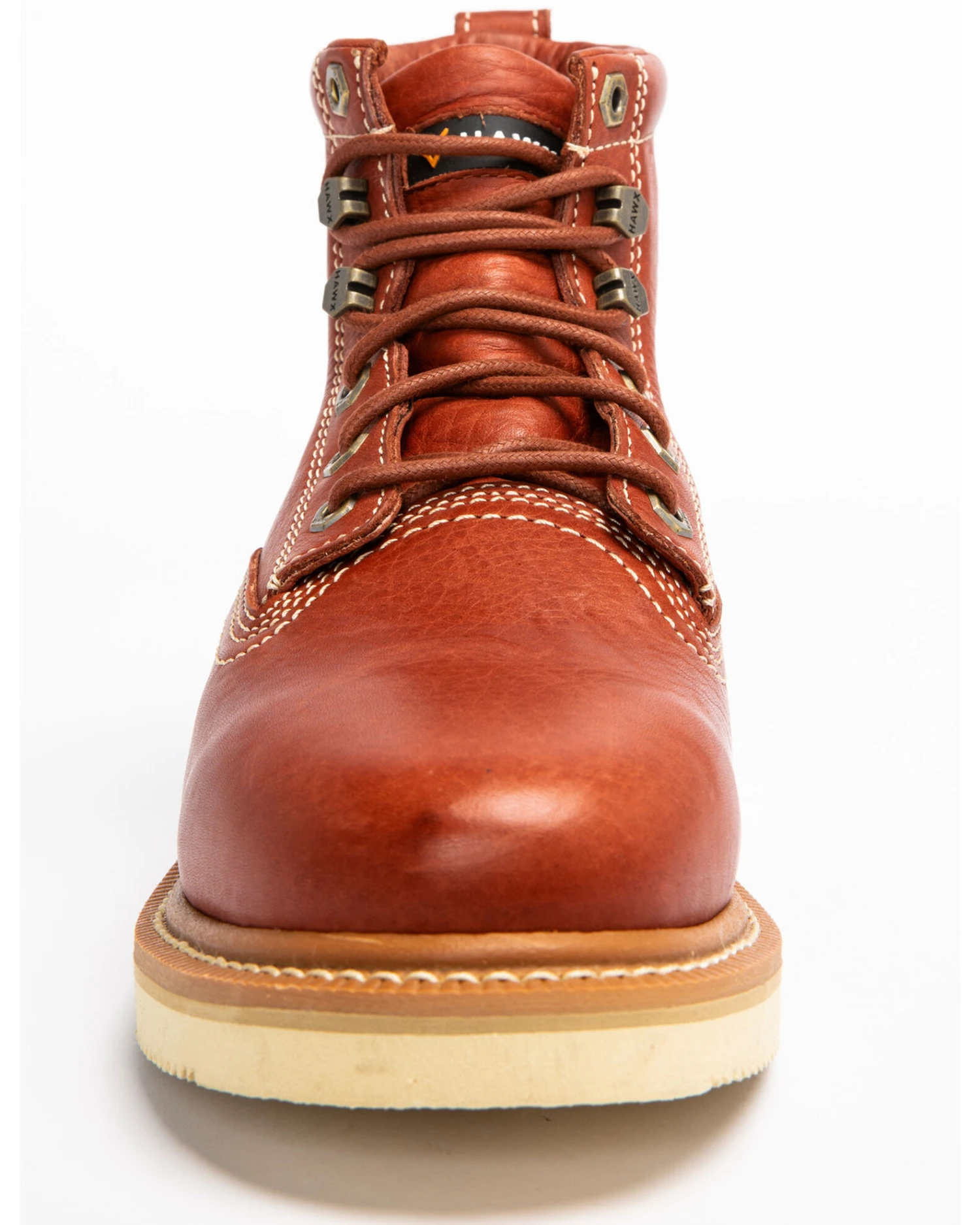 Hawx Men's 6" Grade Work Boots - Round Toe - Image 5
