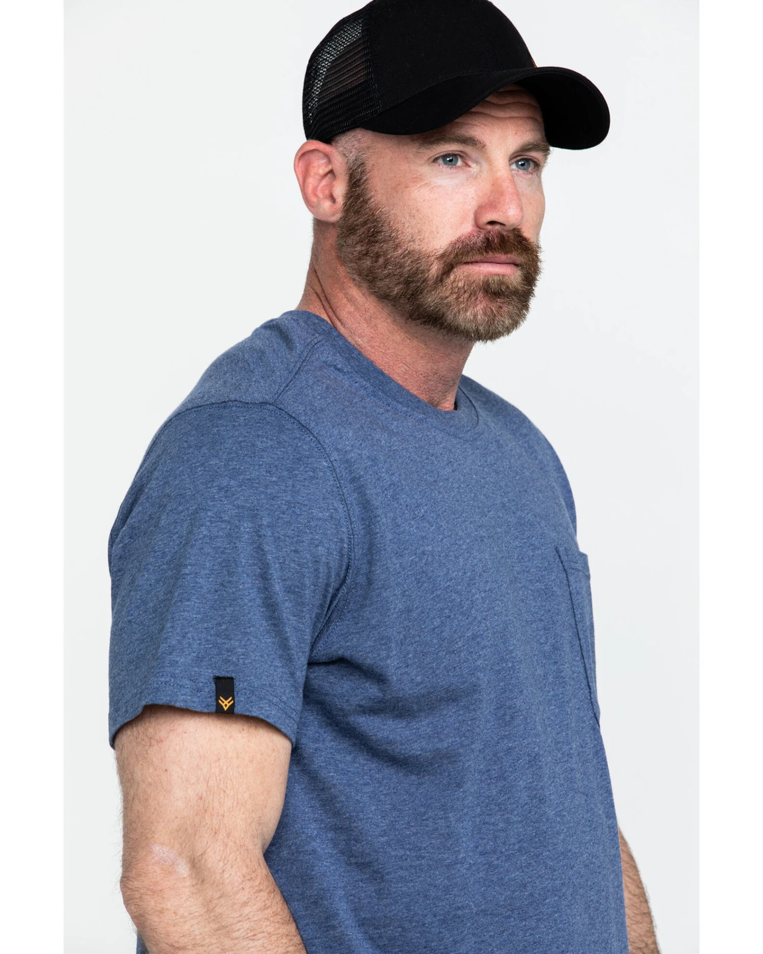 Hawx Men's Pocket Crew Short Sleeve Work T-Shirt - Image 3