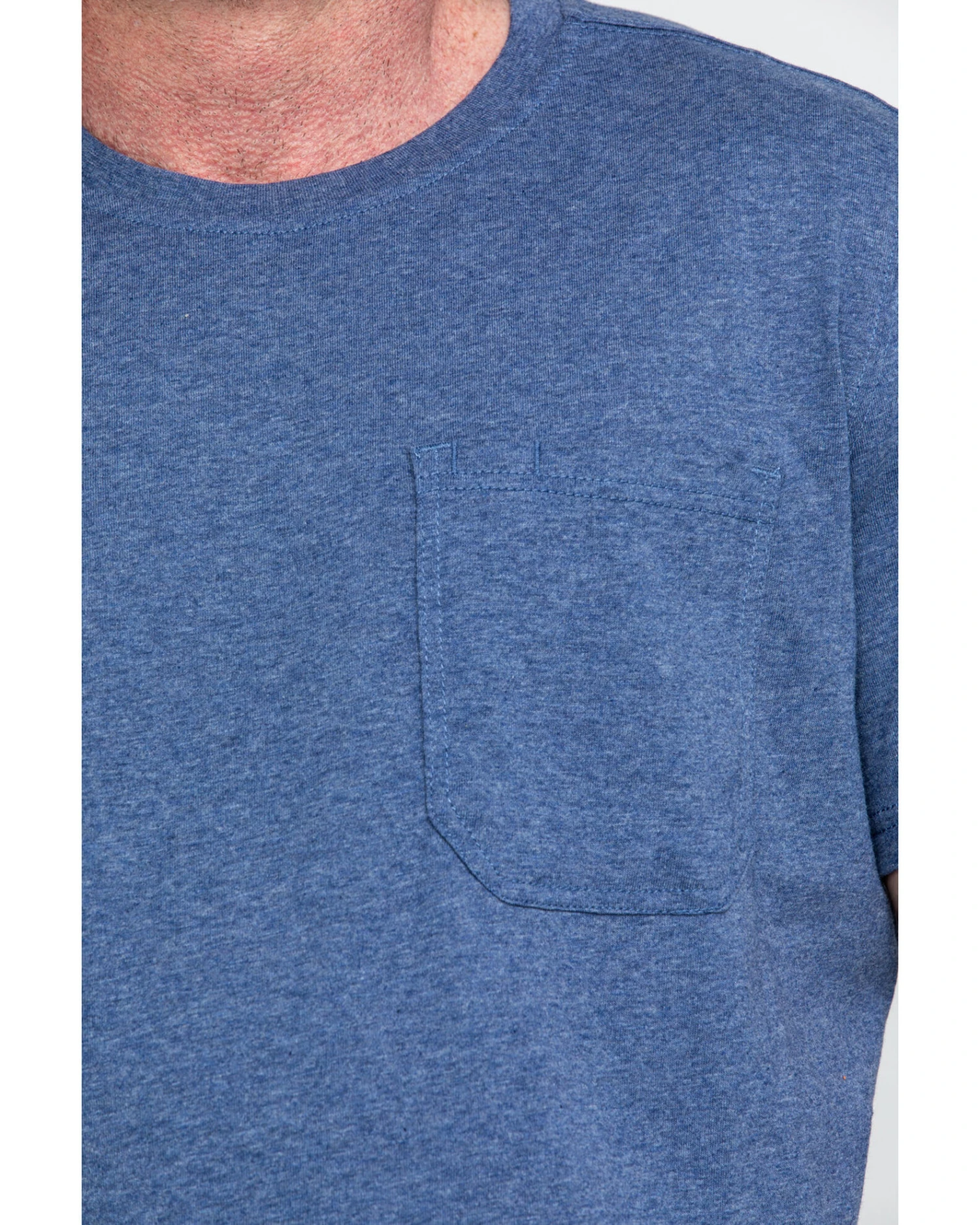 Hawx Men's Pocket Crew Short Sleeve Work T-Shirt - Image 4