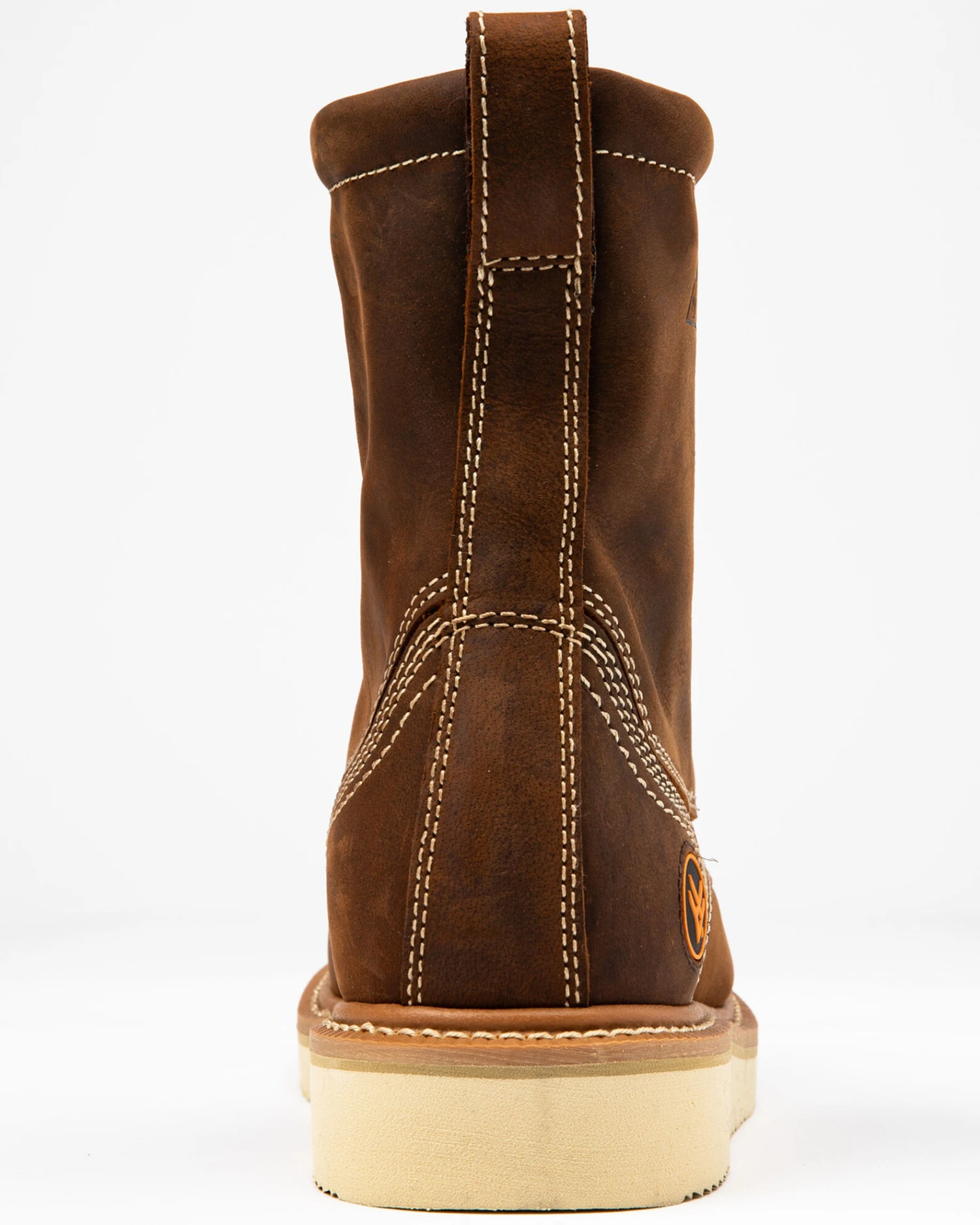 Hawx Men's 8" Grade Work Boots - Moc Toe - Image 5