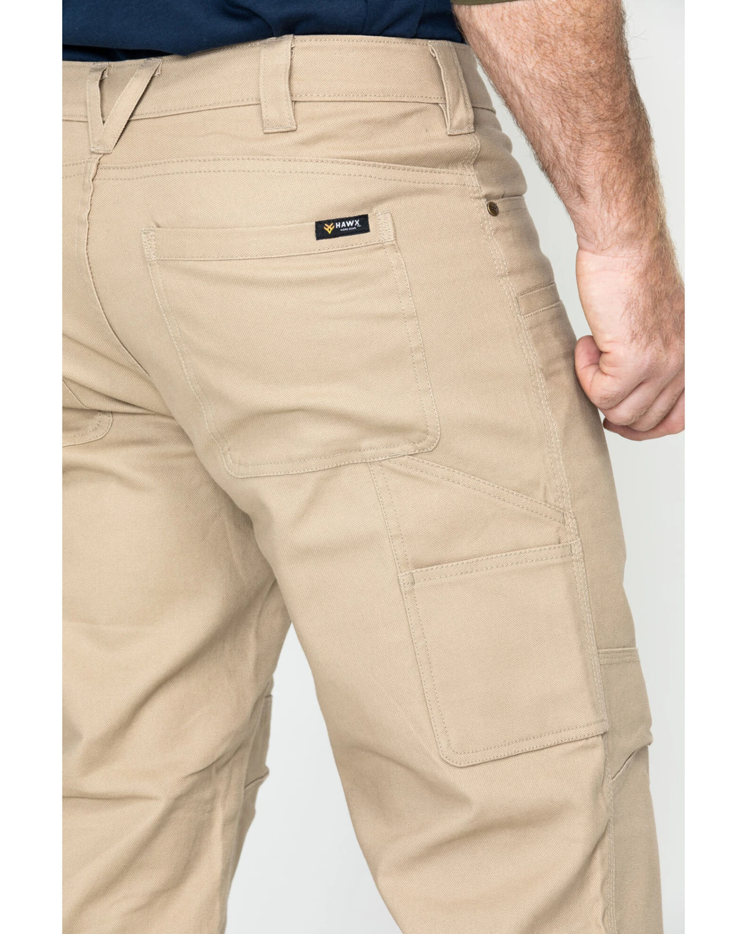 Hawx Men's Stretch Canvas Utility Work Pants - Big - Image 5