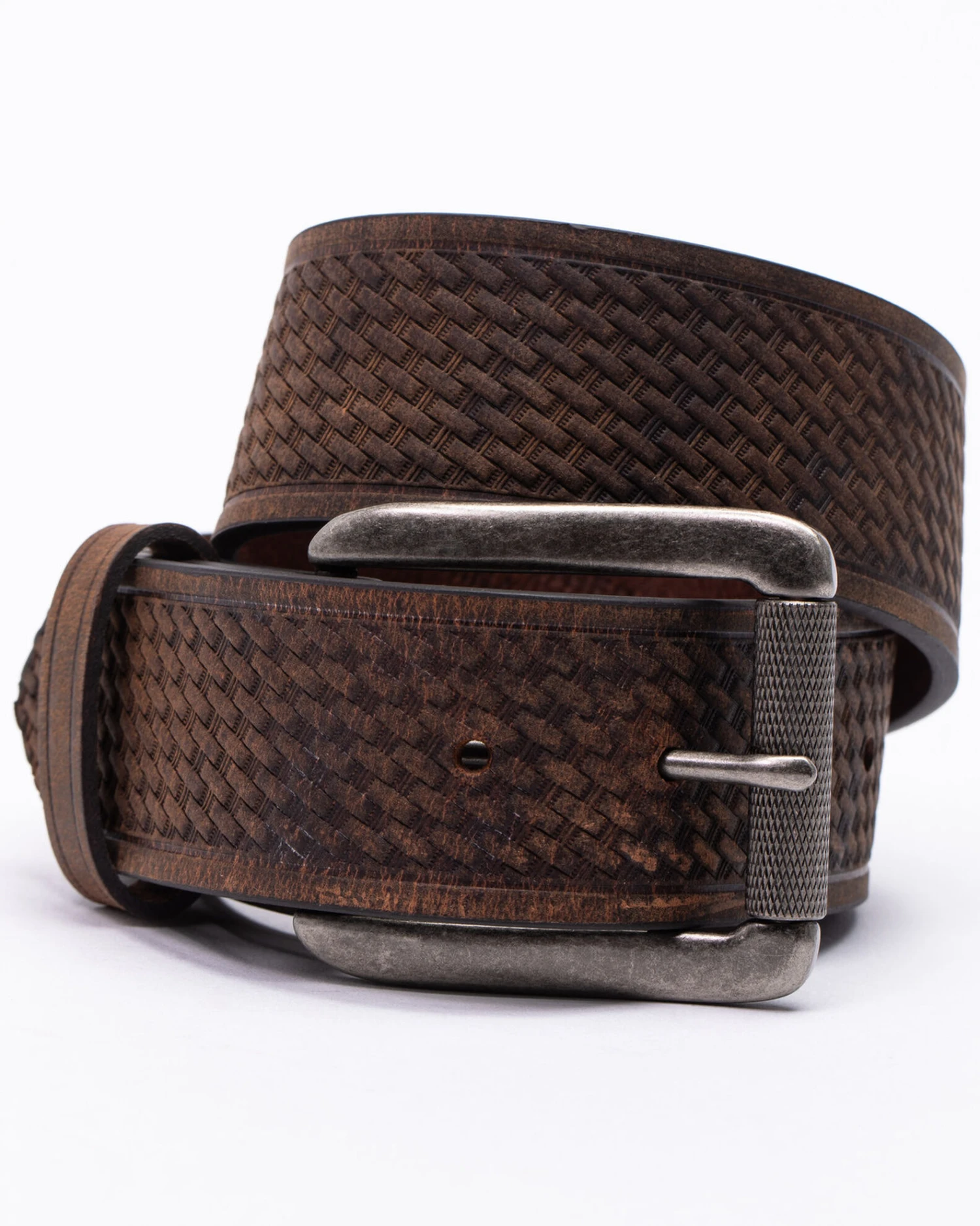 Hawx® Men's Roller Buckle Basket-Weave Belt