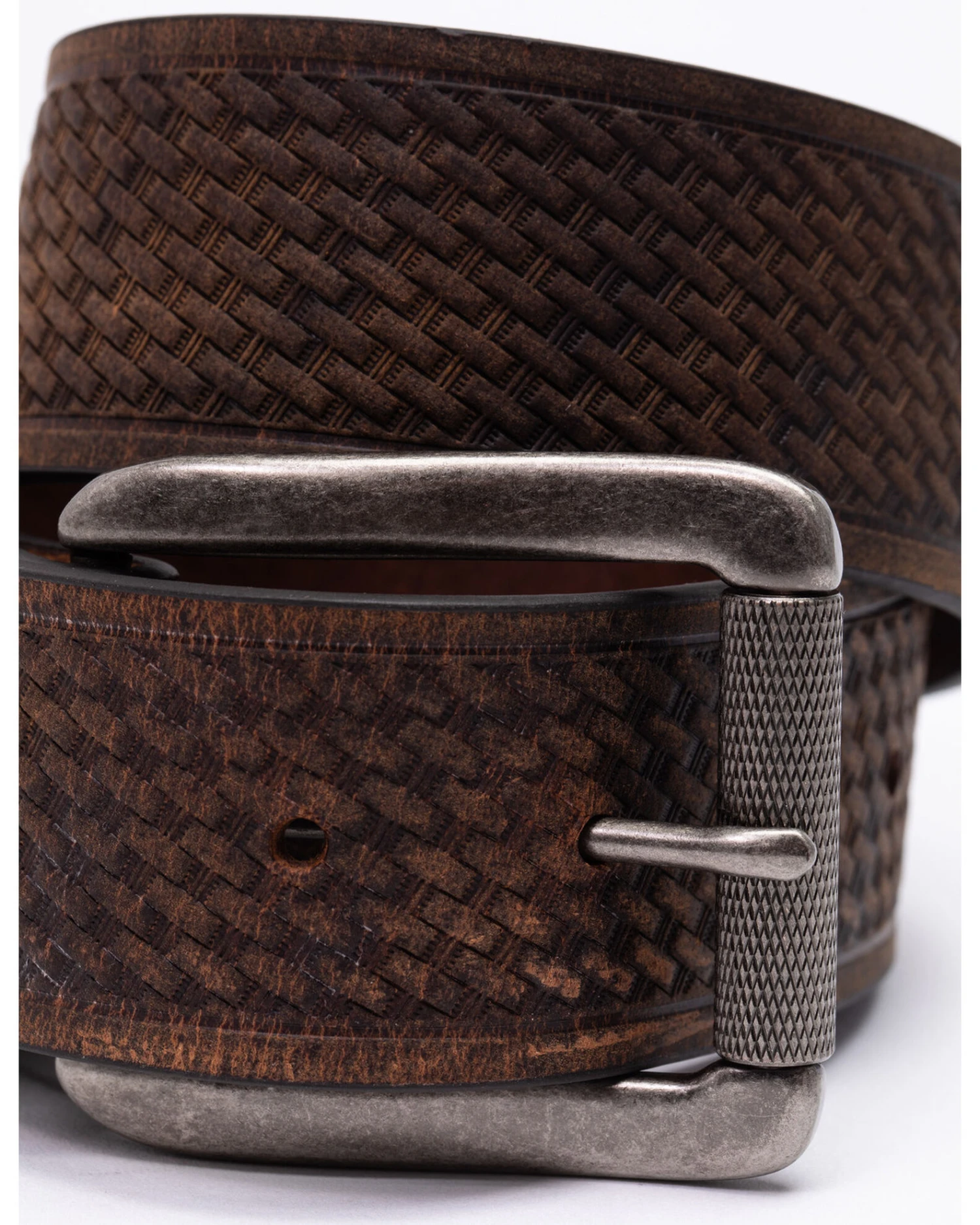 Hawx® Men's Roller Buckle Basket-Weave Belt - Image 2