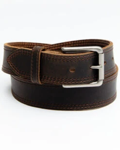 Hawx Men's Pointed Double Stitch Work Belt