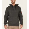 Hawx Men's Primo Logo Fleece-Lined Work Hooded Sweatshirt