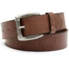 Hawx Men's Plain Roller Buckle Work Belt