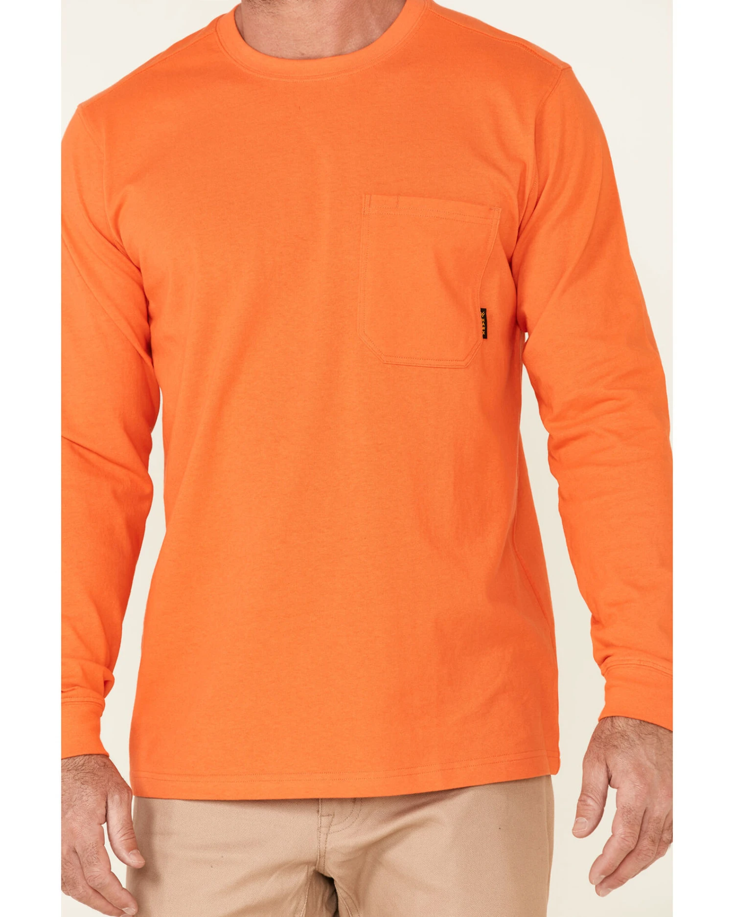 Hawx Men's Forge Long Sleeve Work Pocket T-Shirt - Image 3