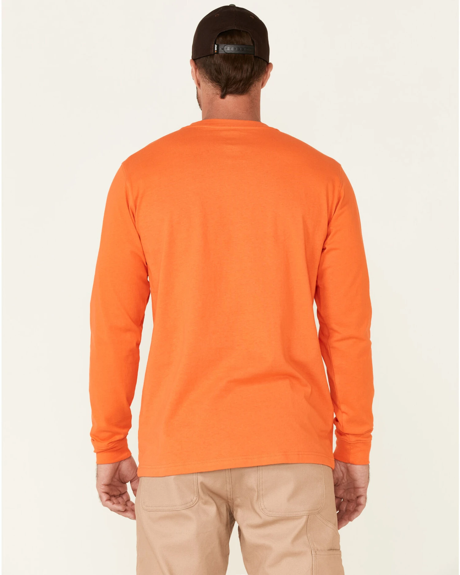 Hawx Men's Forge Long Sleeve Work Pocket T-Shirt - Image 4