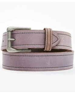Hawx Men's Contrast Stitch Basic Belt Ā