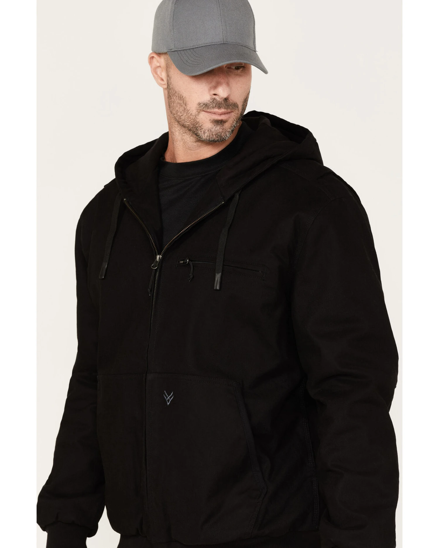 Hawx Men's Pro Hooded Bomber Jacket - Big & Tall - Image 3