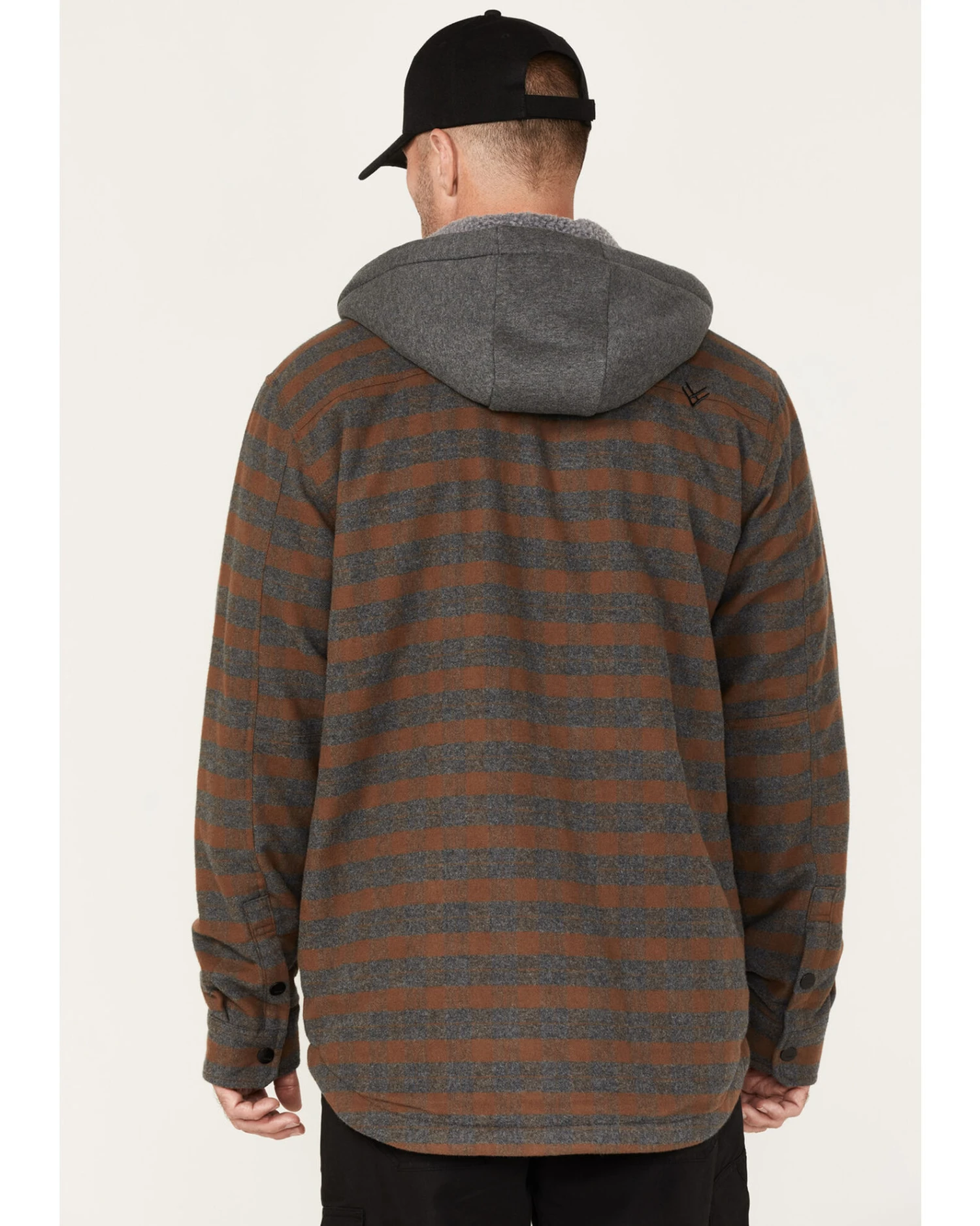 Hawx Men's Insulated Hooded Shirt Jacket