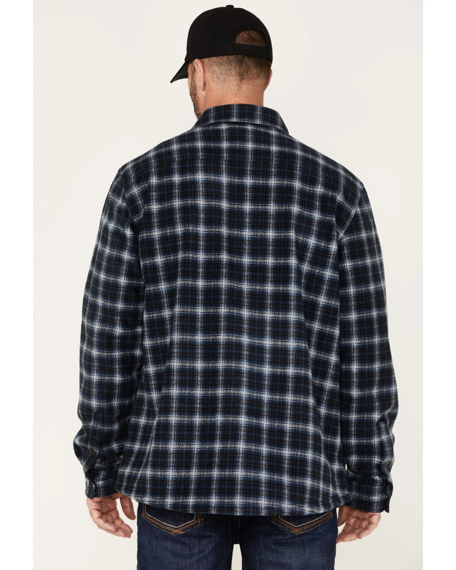 Hawx Men's Polar Fleece Shirt Jacket - Image 2