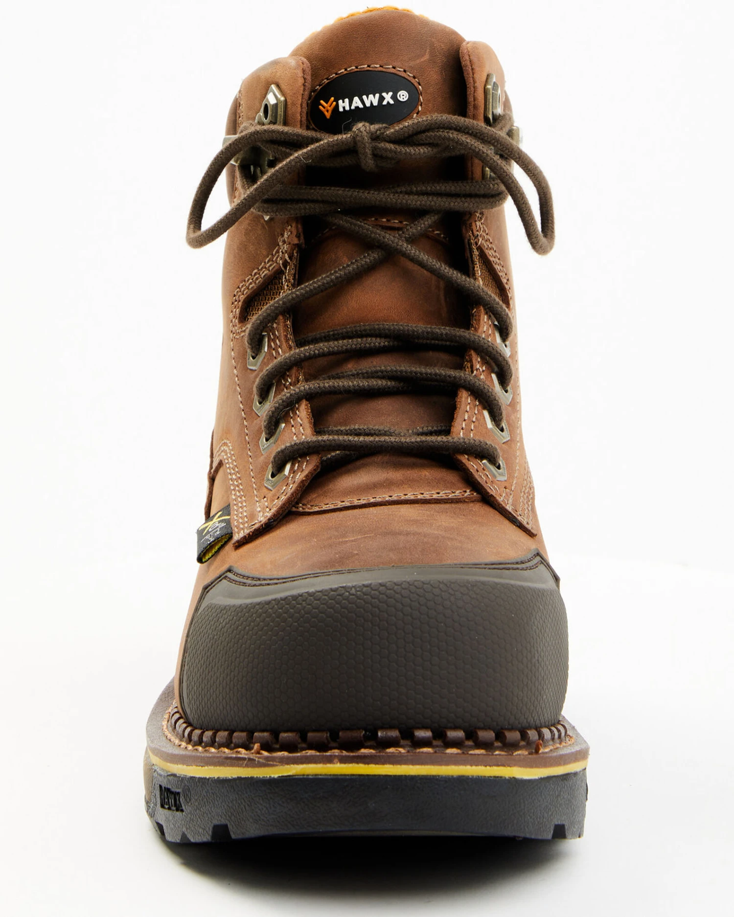 Hawx Men's 6" Internal Metguard Work Boots - Composite Toe - Image 4
